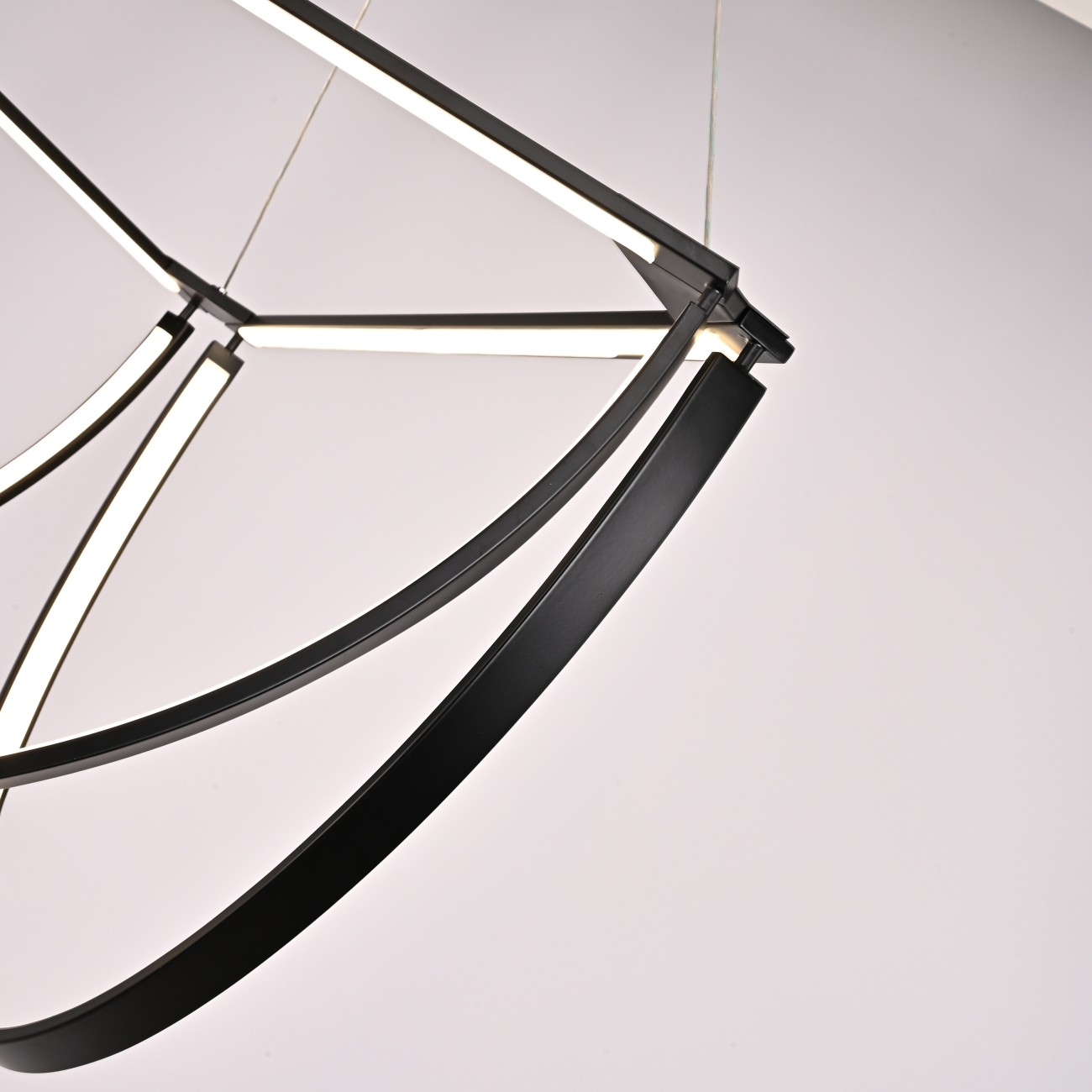 Подвесной светильник LED с пультом Solana Light 3 Black By ImperiumLoft Solana-Light01 302463-23 — фото 4