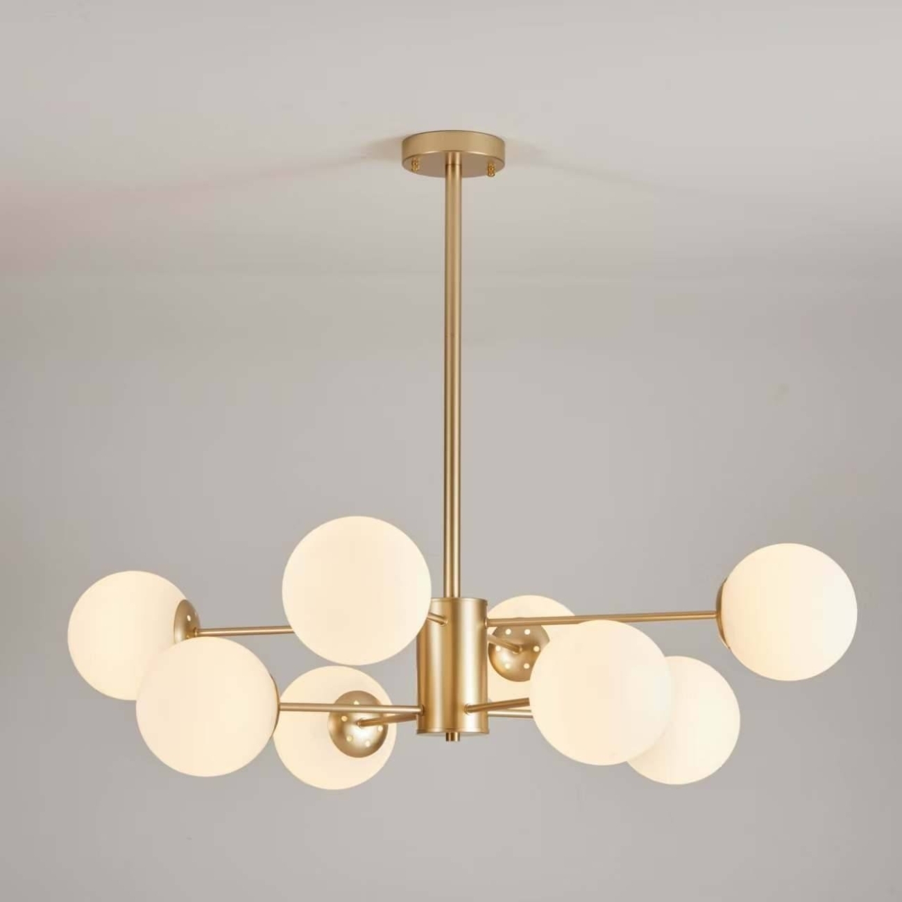 Потолочная люстра на штанге Roundi Brass L8 By ImperiumLoft Roundi01 305756-23 — фото 3