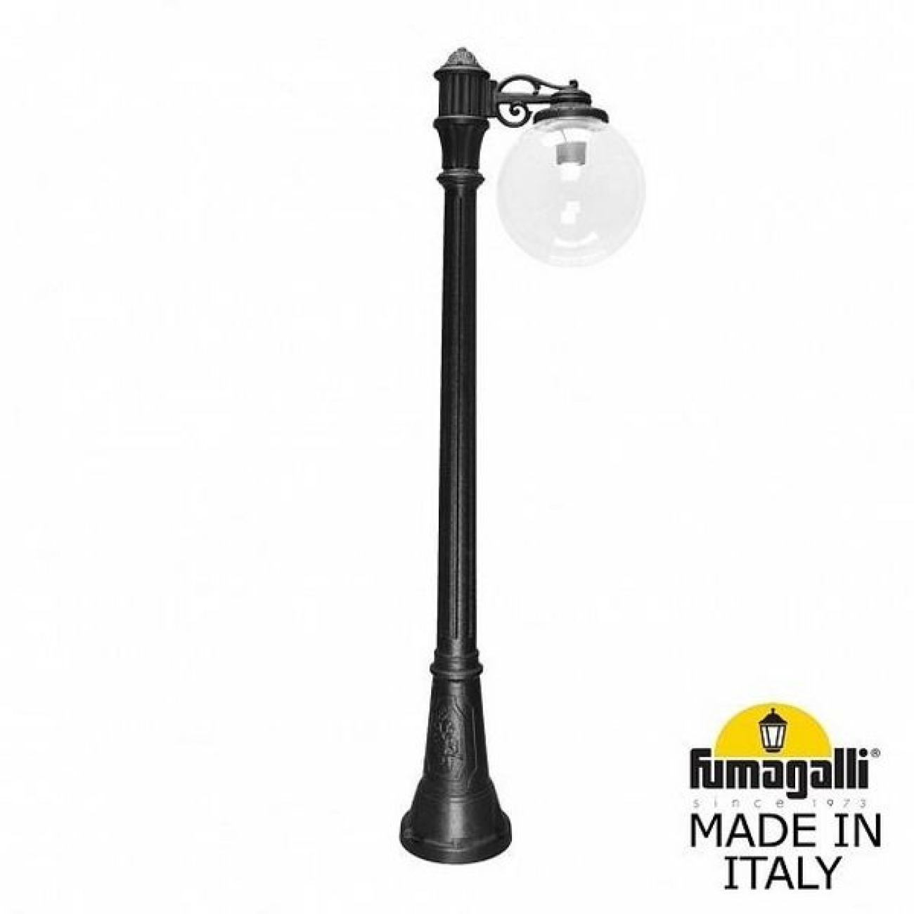 Наземный светильник IP55 уличный Fumagalli Artu BISSO/G300 1L. G30.158.S10.AXE27 в форме шара — фото 1