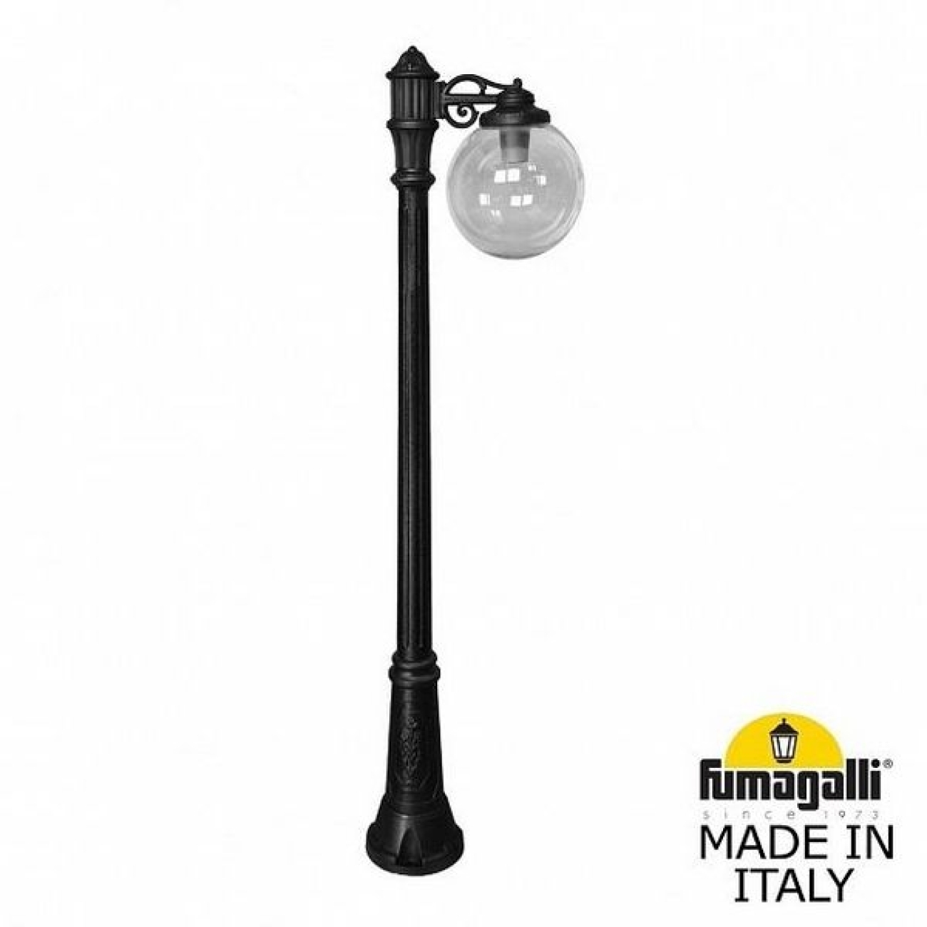 Наземный светильник IP55 уличный Fumagalli Gigi BISSO/G300 1L. G30.156.S10.AXE27 в форме шара — фото 1