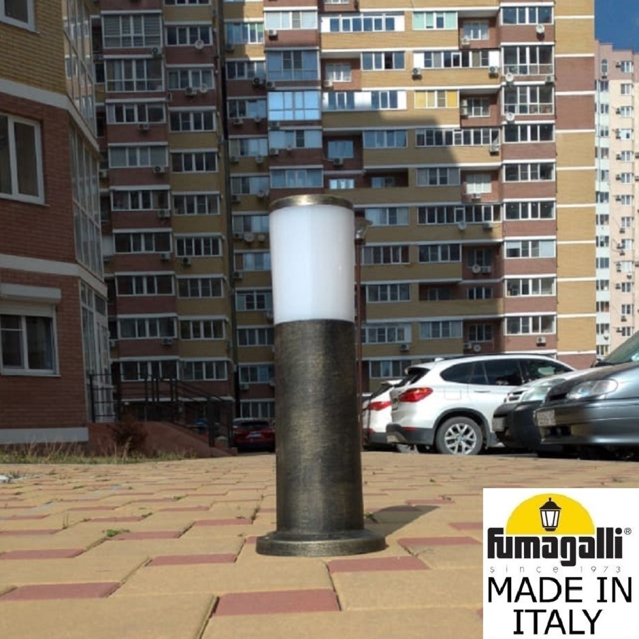 Наземный уличный светильник Fumagalli Amelia DR2.574.000.BYE27 — фото 3