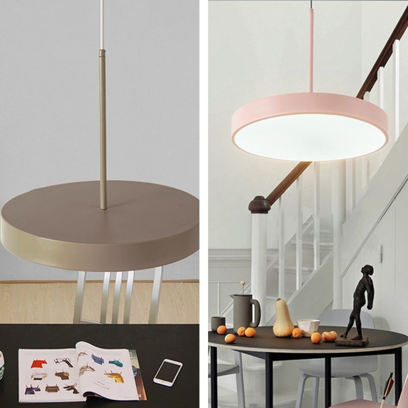 Подвесной светильник LED Turna One D30 Pink By By ImperiumLoft Turna-One01 (Умный дом, Алиса) 183496-26 — фото 5
