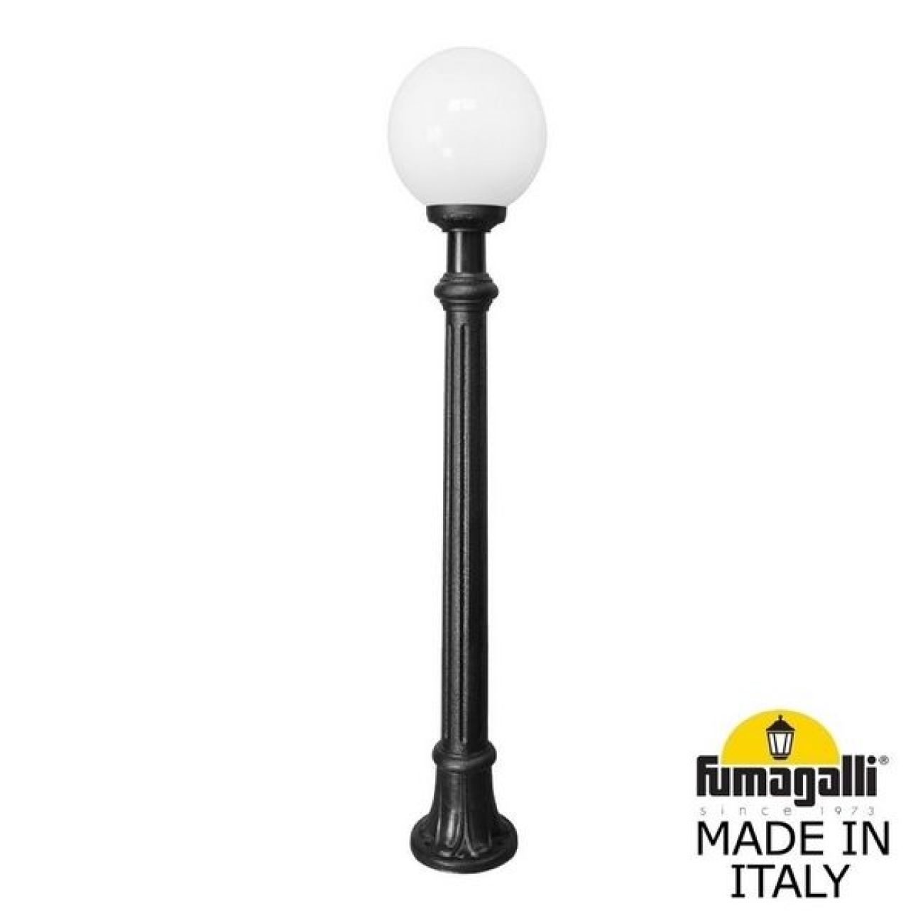 Наземный фонарь IP55 Fumagalli Globe 250 G25.163.000.AYE27 в форме шара — фото 1