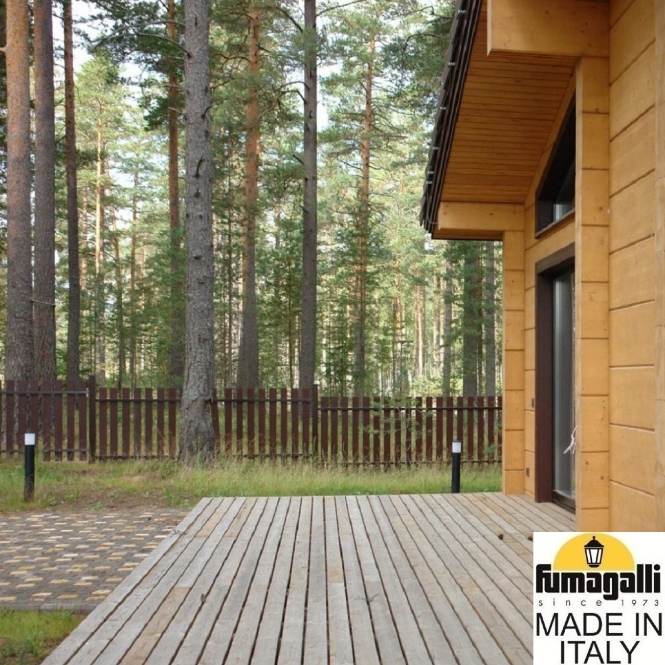 Наземный уличный светильник Fumagalli Amelia DR2.575.000.AYE27 — фото 9