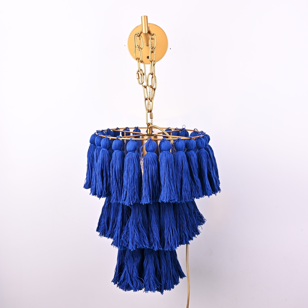 Бра Tassel Wall Синий ImperiumLoft Tassel-Wall01 — фото 2