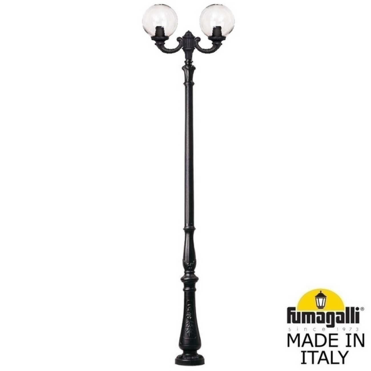 Наземный фонарь светодиодный IP55 Fumagalli Globe 300 G30.205.R20.AZE27