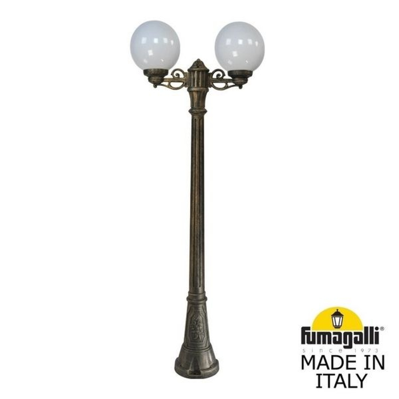 Наземный фонарь IP55 Fumagalli Globe 250 G25.158.S20.AYE27 шарики — фото 1