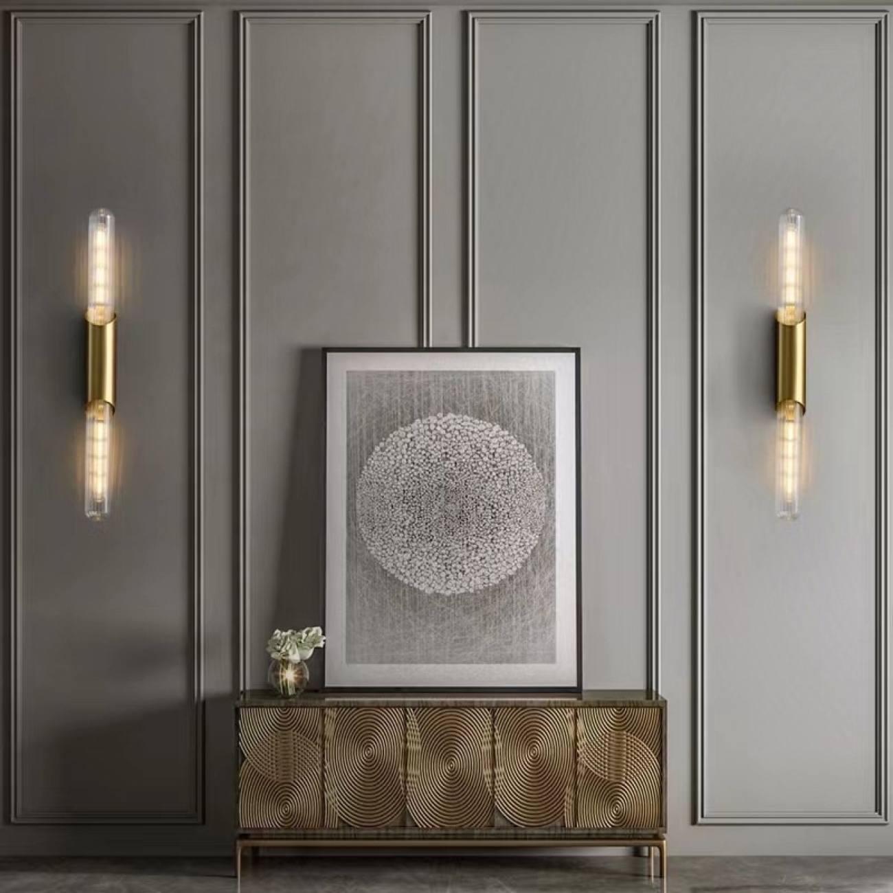 Настенный светильник LEINO B WALL Brass ImperiumLoft Leino-B-Wall01 (230029-23) — фото 5