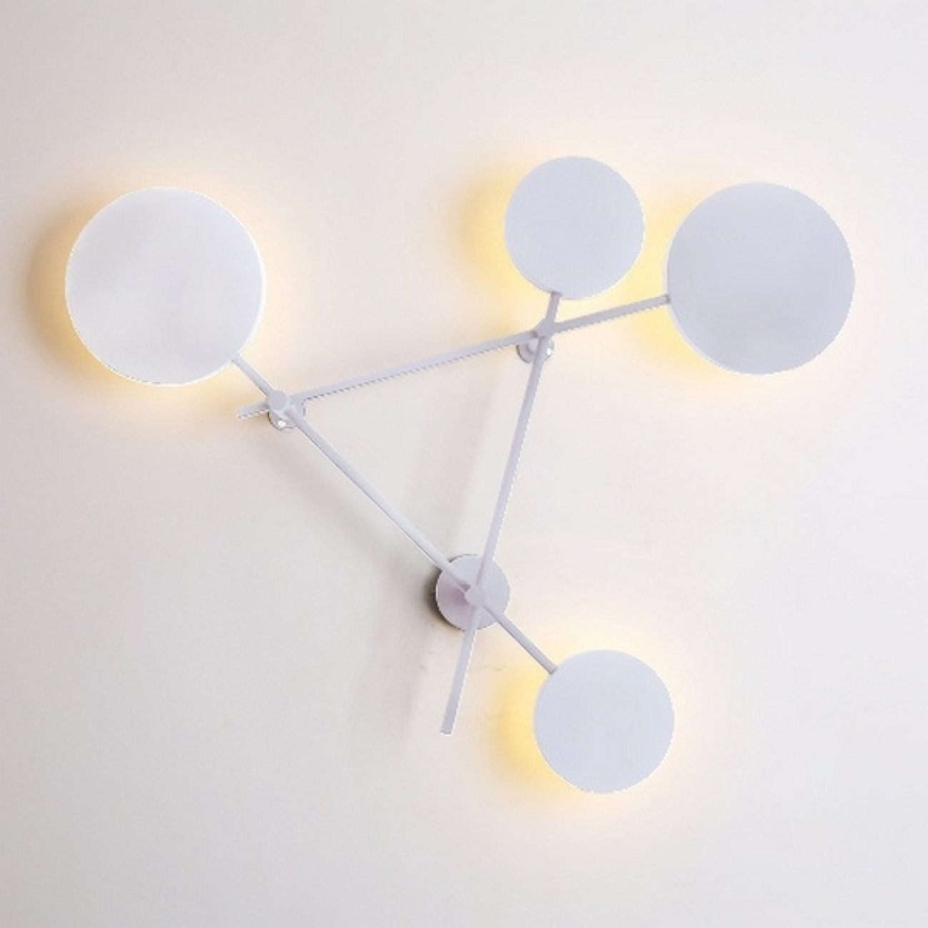 Настенный светильник LED светодиодный с пультом Iride Bernhardt Dots 140 Cm White By ImperiumLoft Dots-201 (Умный дом, Алиса, WiFi) 193143-26