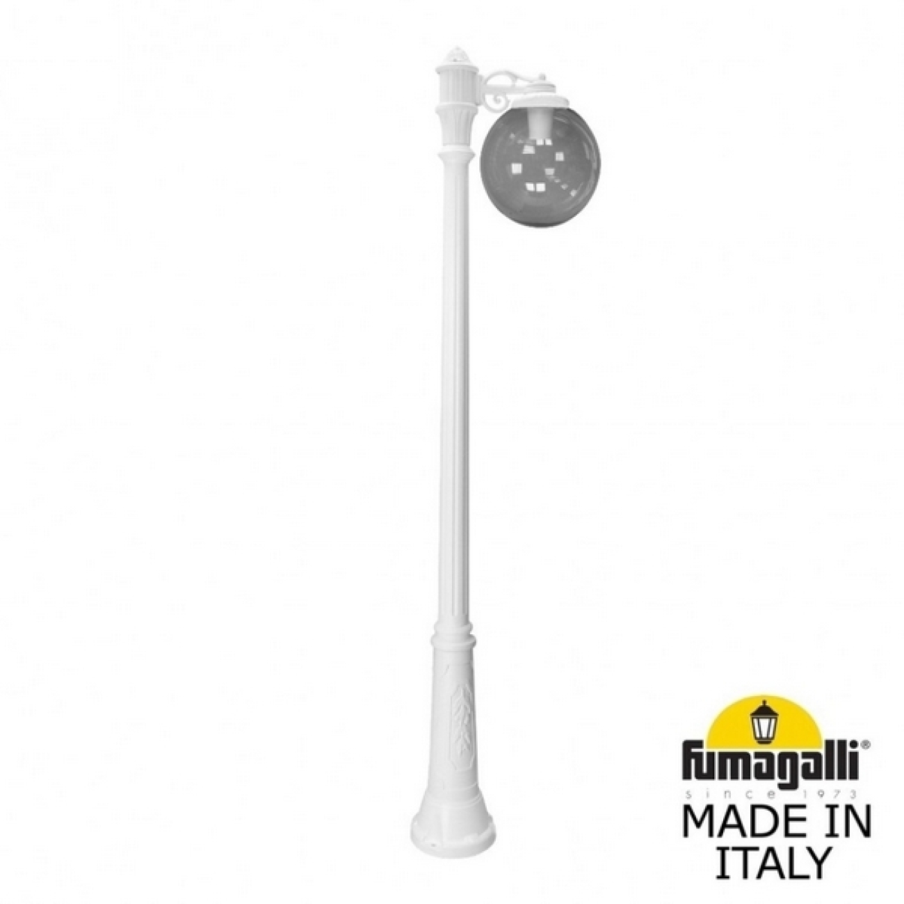 Наземный светильник IP55 уличный Fumagalli Ricu BISSO/G300 1L. G30.157.S10.WZE27 в форме шара — фото 1