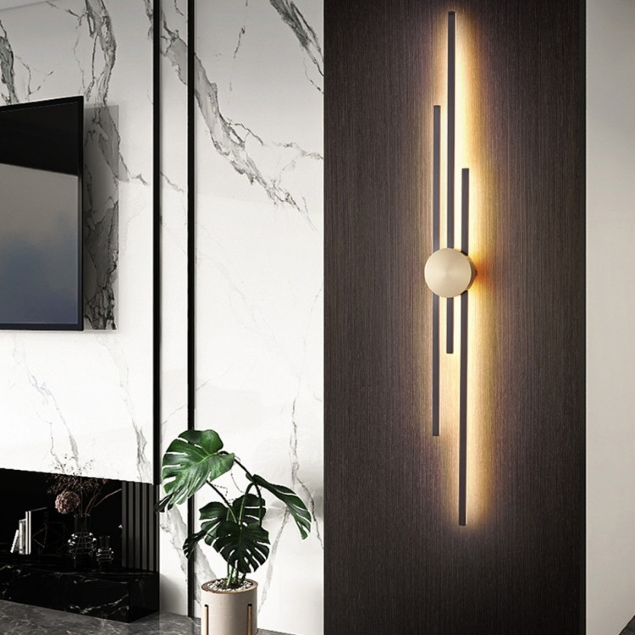 Настенный светильник LED Gull B H94 Brass By ImperiumLoft Gull-B01 224308-23 — фото 8
