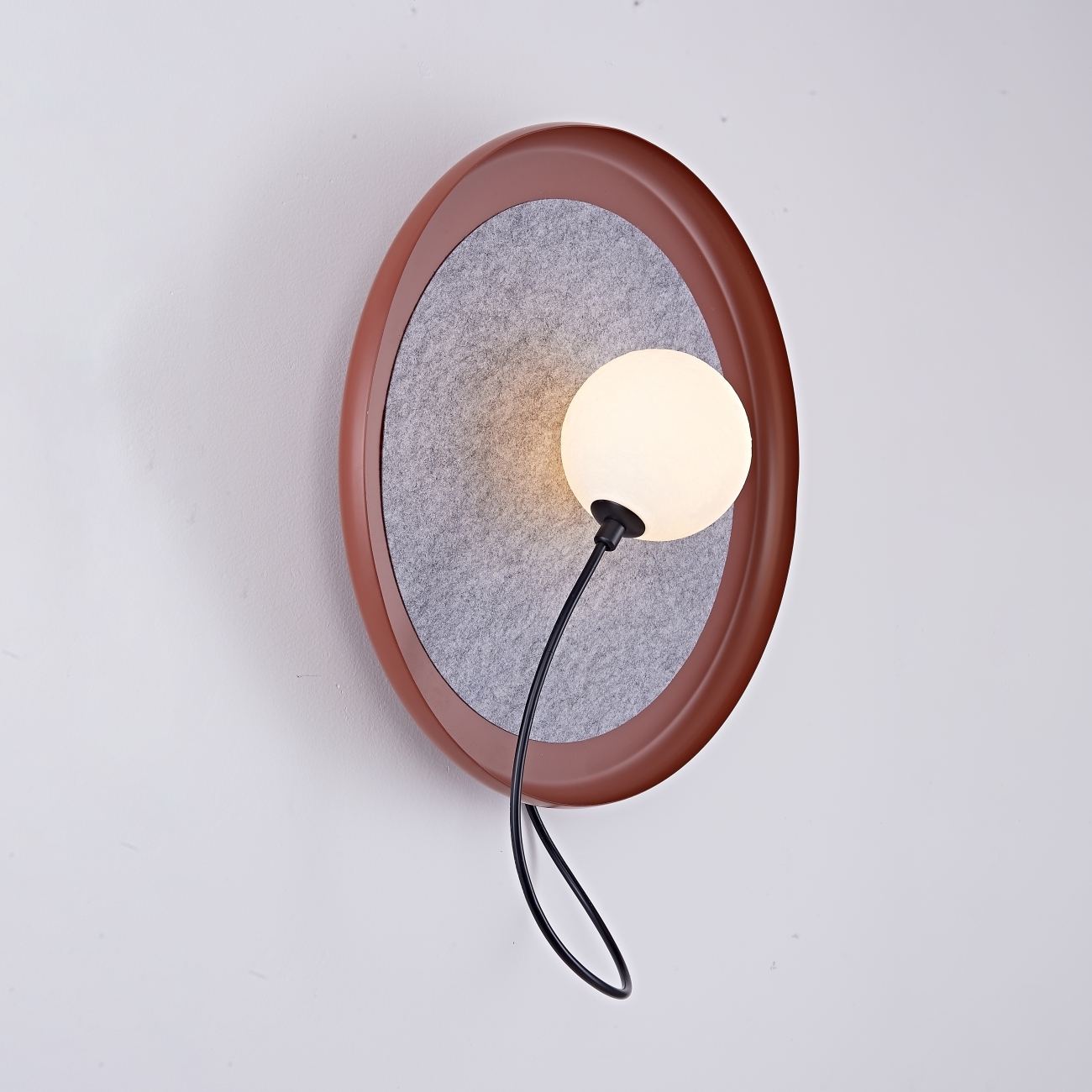 Настенный светильник Margott Wall D35 Orange By ImperiumLoft Margott-Wall01 224254-23 в форме шара — фото 9