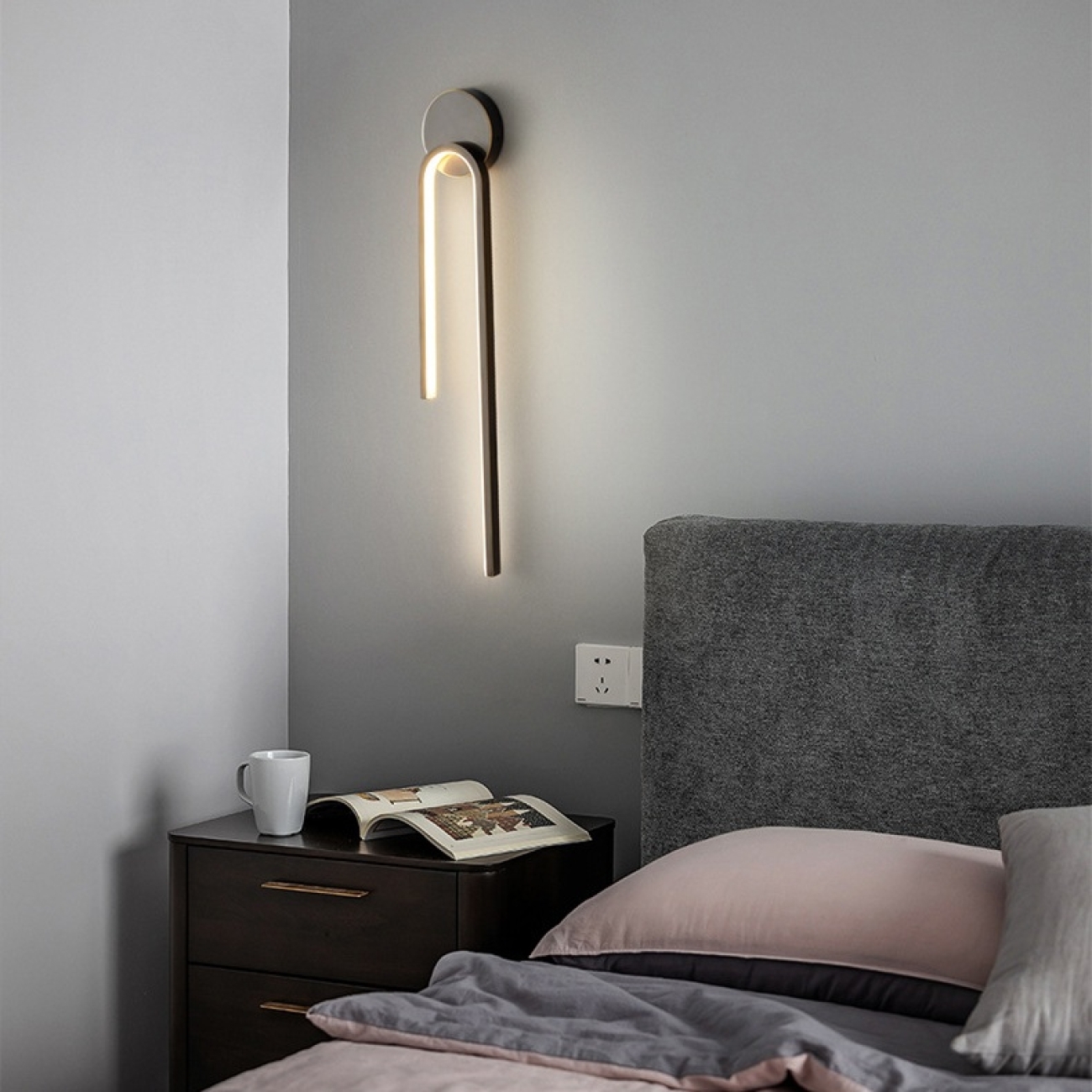 Настенный светильник LED WIKI WALL Black ImperiumLoft Wiki-Wall01 (227113-23, Умный дом, WiFi, голосовое управление) — фото 3