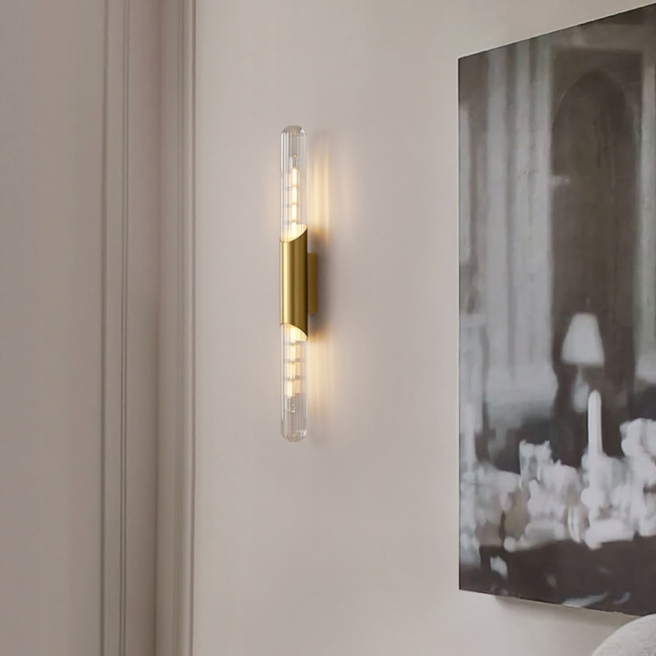 Настенный светильник LEINO B WALL Brass ImperiumLoft Leino-B-Wall01 (230029-23) — фото 7