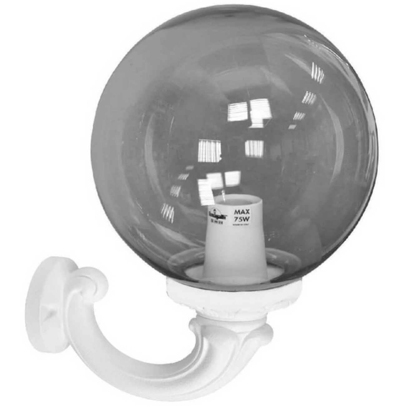Настенный фонарь уличный IP55 в форме шара Fumagalli Globe 300 G30.132.000.WZE27 — фото 1
