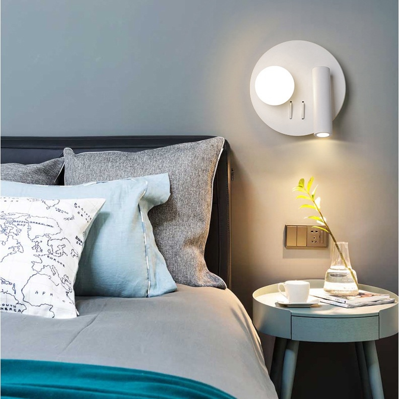 Настенный светильник LED с выключателем SNOTRA WALL A Right 3000К ImperiumLoft Snotra-Wall01 (224139-23) — фото 4