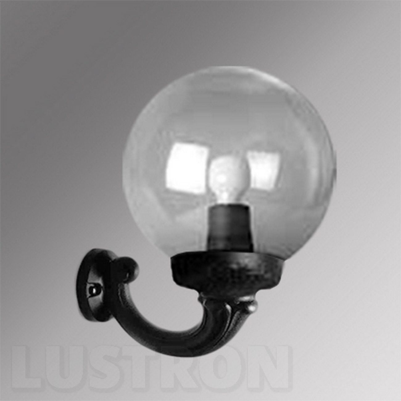 Настенный фонарь уличный IP55 в форме шара Fumagalli Globe 300 G30.132.000.AXE27 — фото 1