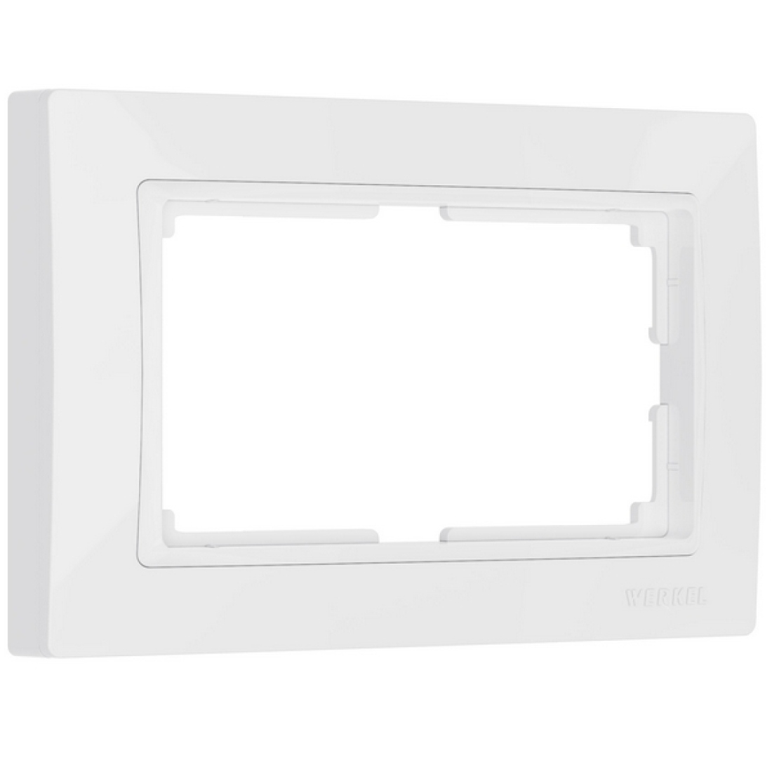 Рамка для двойной розетки (белый, basic) (a051304) Werkel Snabb basic белый W0082001 — фото 1