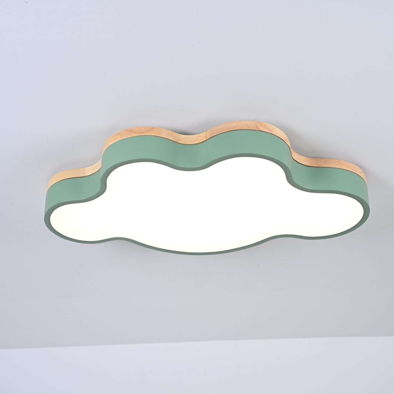 Потолочный светильник LED для детской Cloud Eco D83 Green By ImperiumLoft Cloud-Eco01 (Умный дом, Алиса) 186684-26 — фото 3