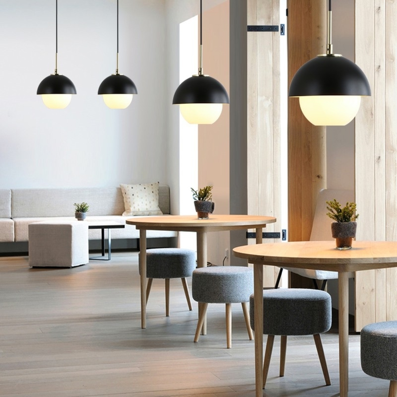 Потолочный светильник подвесной шириной 20 см Olve B By ImperiumLoft Olve_B_01 334018-26 в форме шара — фото 3