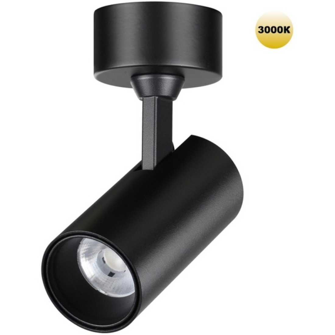 Спот накладной светодиодный Novotech Selene 359228 OVER черный IP20 LED 15W 220V 1440Лм 3000К — фото 1