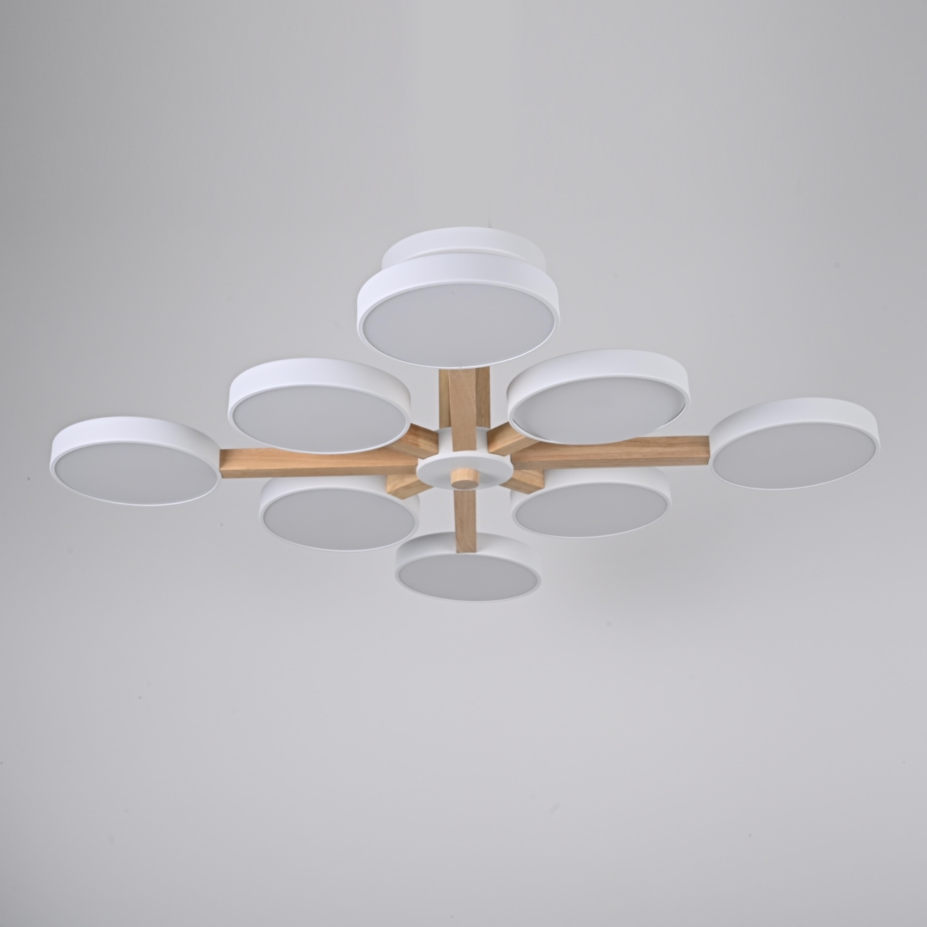 Потолочная люстра LED на штанге Turna L8 White By ImperiumLoft Turna-B01 (Умный дом, Алиса) 228849-26 — фото 5