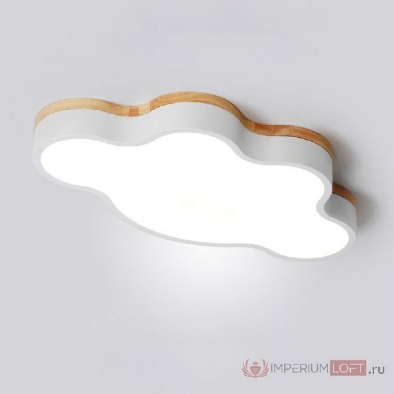Потолочный светильник LED для детской Cloud Eco D63 White By ImperiumLoft Cloud-Eco01 (Умный дом, Алиса) 189501-26