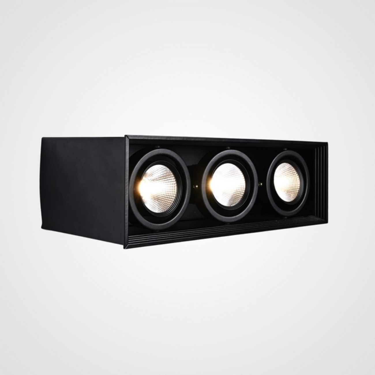Встраиваемый светодиодный светильник Lumo L3 Black 4000 By ImperiumLoft Lumo01 321915-23 — фото 1