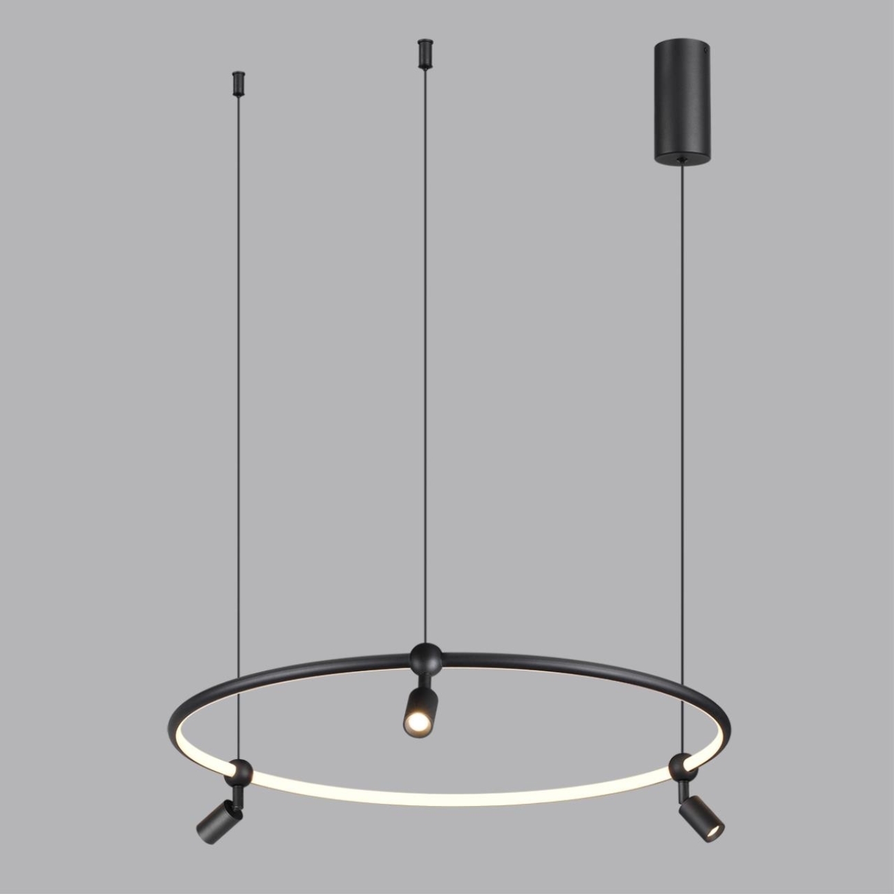 Подвесной светильник Odeon Light Keanu 7026/52L металл/акрил LED 3000K 220V — фото 4