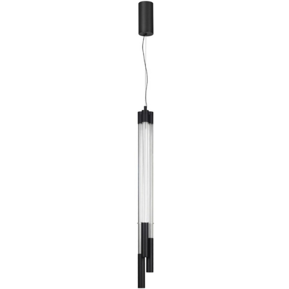Подвесной светильник Подвесной светильник Odeon Light Anta 4393/30L HIGHTECH ODL24 металл/черный/акрил IP20 LED 30W 1400Лм 3000K 220V — фото 1