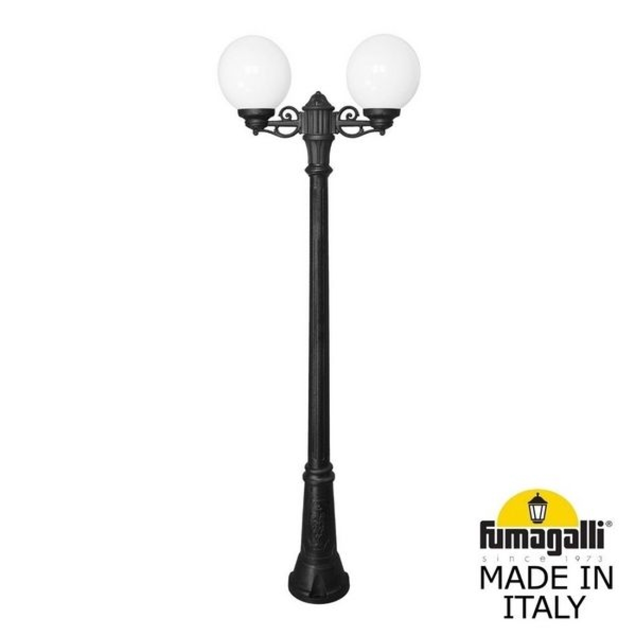 Наземный фонарь IP55 Fumagalli Globe 250 G25.156.S20.AYE27 шарики — фото 1