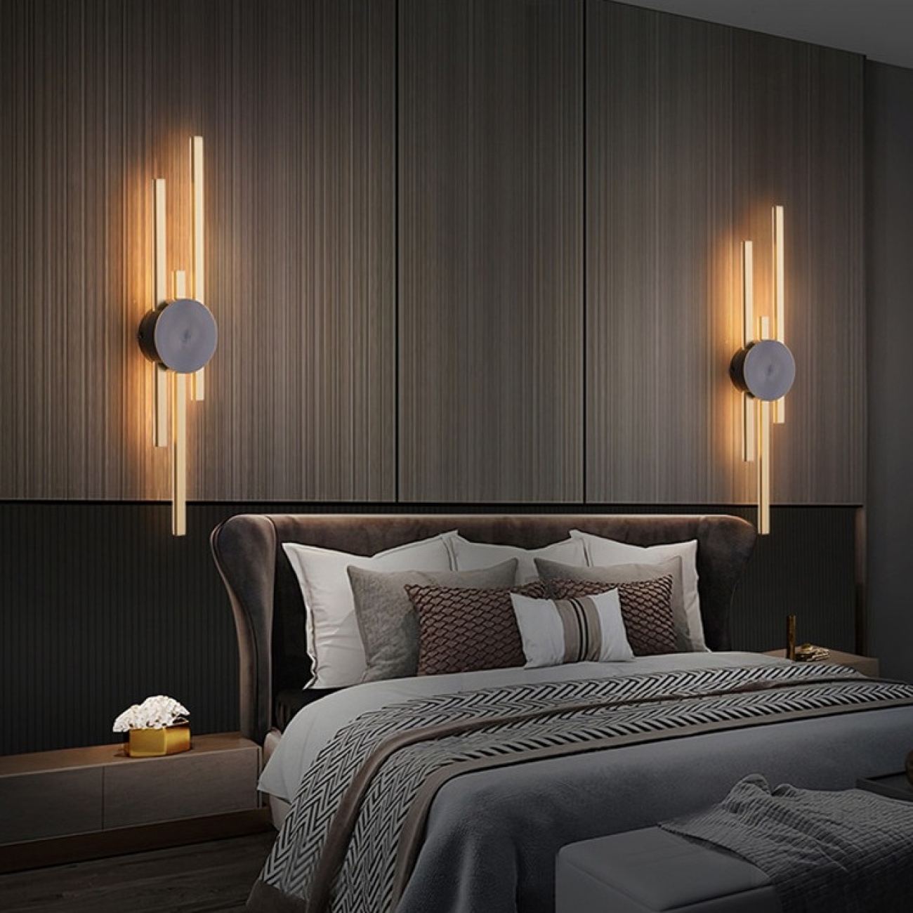 Настенный светильник LED Gull B H94 Brass By ImperiumLoft Gull-B01 224308-23 — фото 4