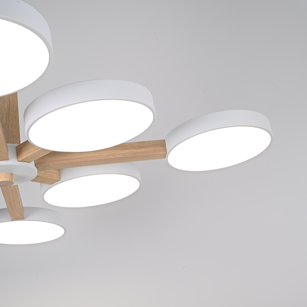 Потолочная люстра LED на штанге Turna L8 White By ImperiumLoft Turna-B01 (Умный дом, Алиса) 228849-26 — фото 3