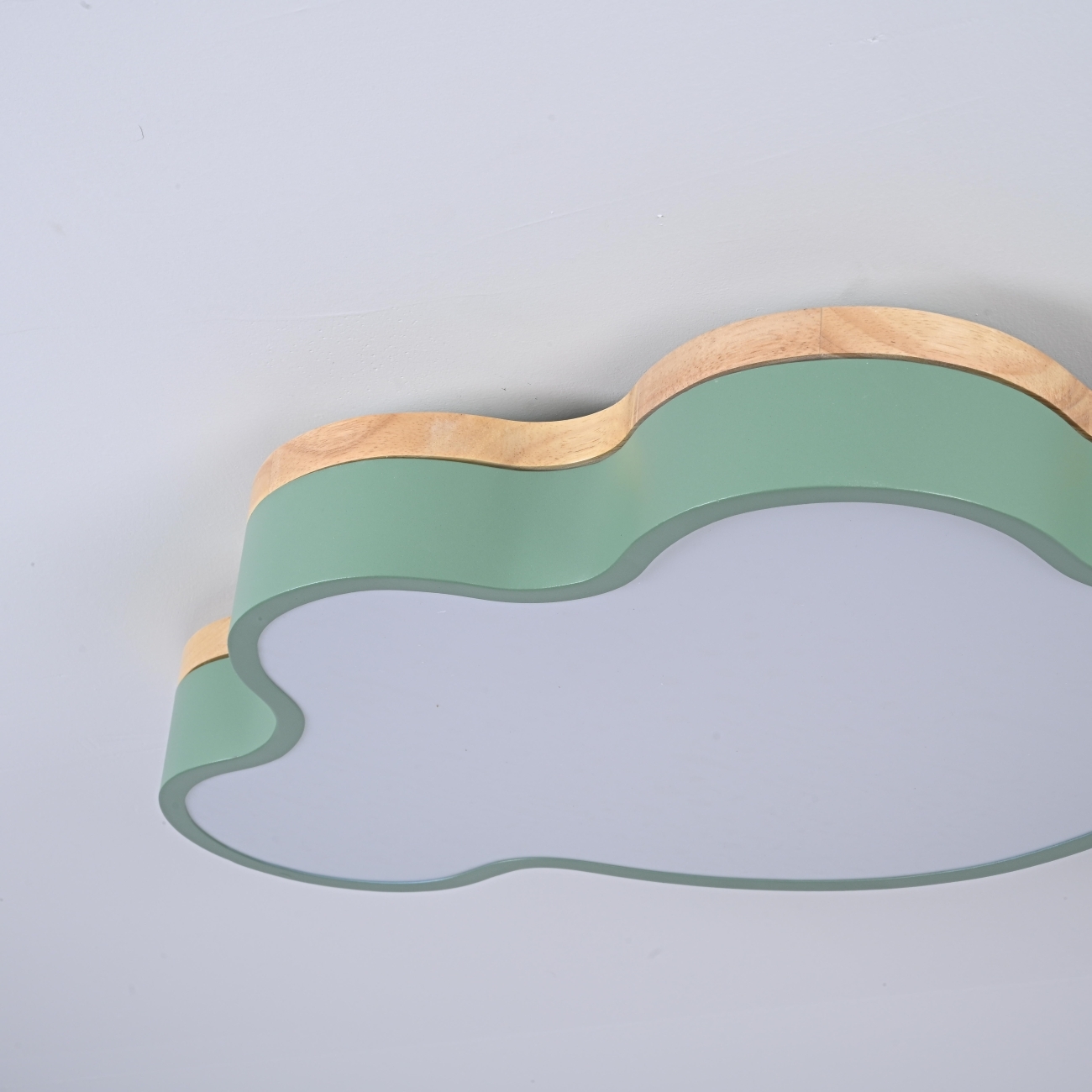 Потолочный светильник LED для детской Cloud Eco D83 Green By ImperiumLoft Cloud-Eco01 (Умный дом, Алиса) 186684-26 — фото 6