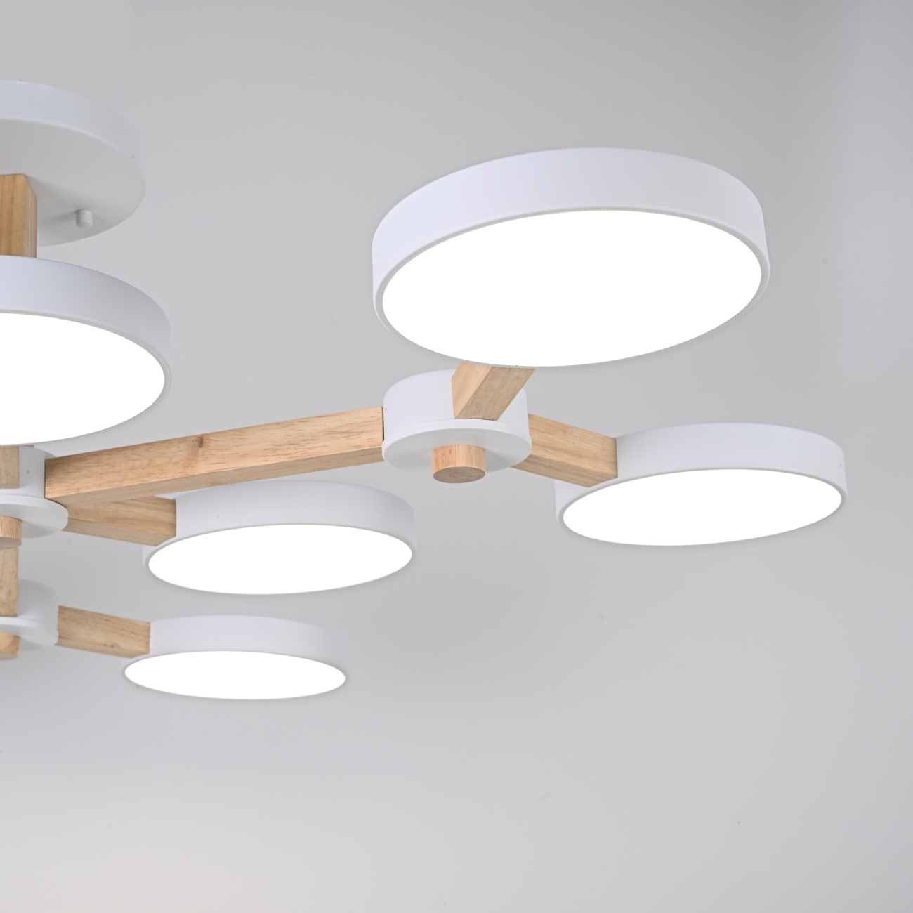 Потолочная люстра на штанге LED TURNA Белый ImperiumLoft Turna-X01 (178304-26, Умный дом, WiFi, голосовое управление) — фото 5