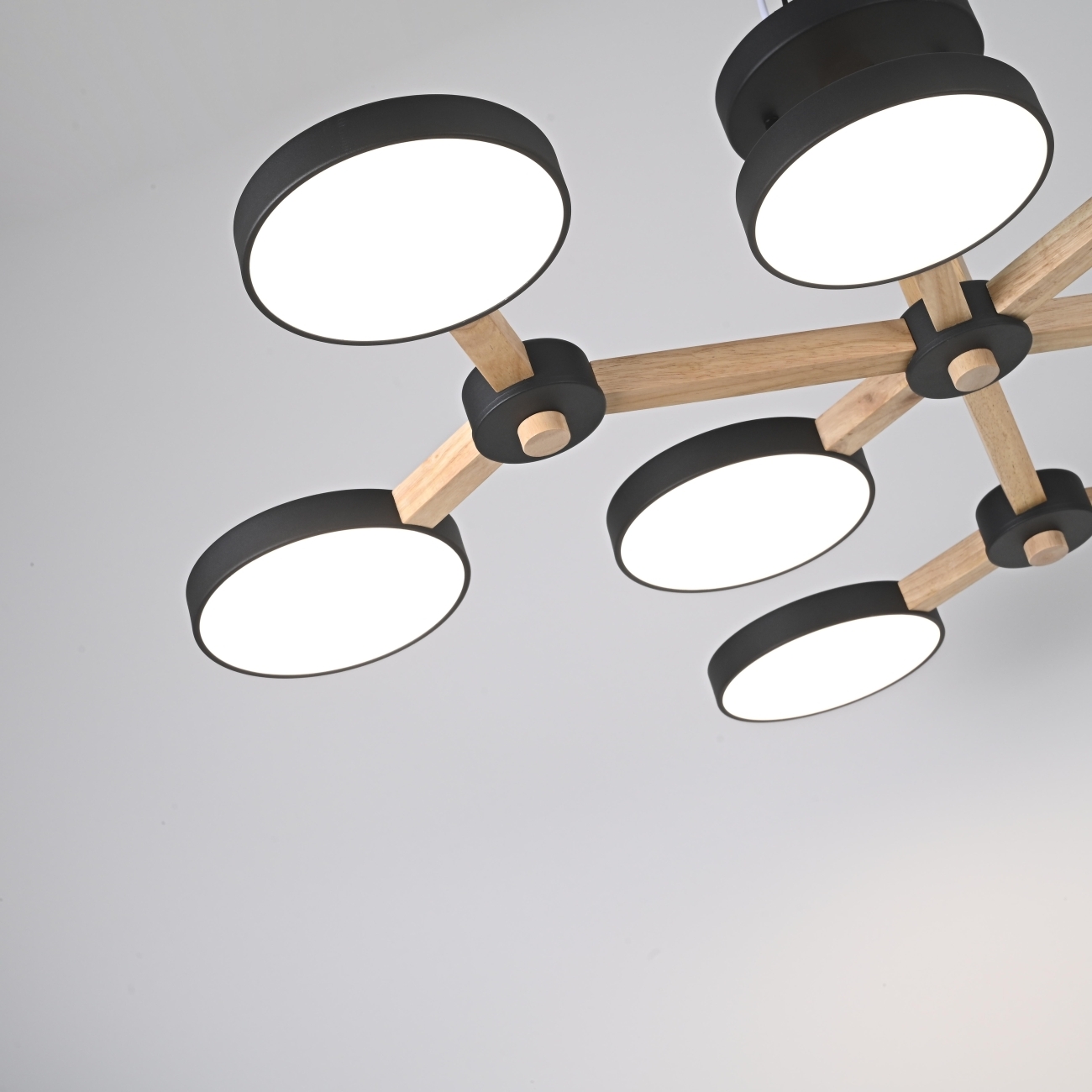 Потолочная люстра на штанге LED TURNA Черный ImperiumLoft Turna-X01 (178306-26, Умный дом, WiFi, голосовое управление) — фото 3