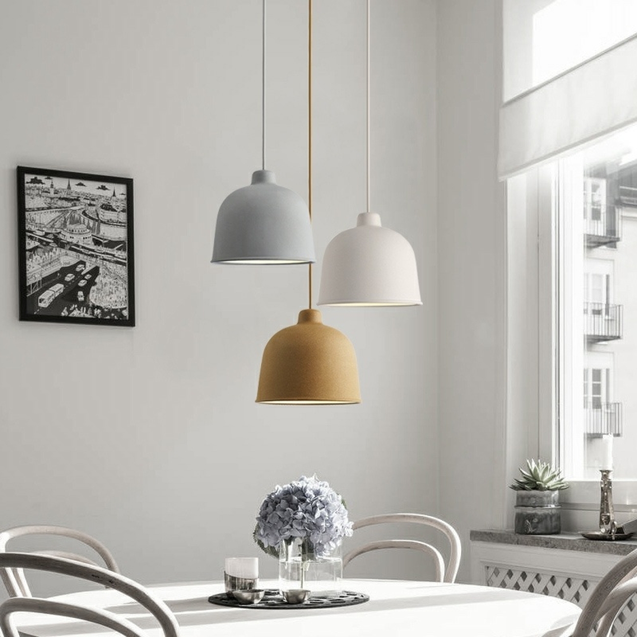 Подвесной светильник Grain Pendant Lamp White By ImperiumLoft Mut 178319-26 — фото 2