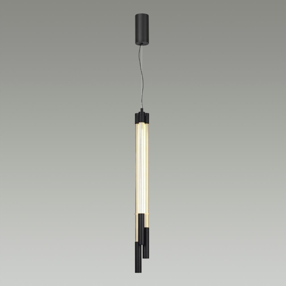 Подвесной светильник Подвесной светильник Odeon Light Anta 4393/30L HIGHTECH ODL24 металл/черный/акрил IP20 LED 30W 1400Лм 3000K 220V — фото 2