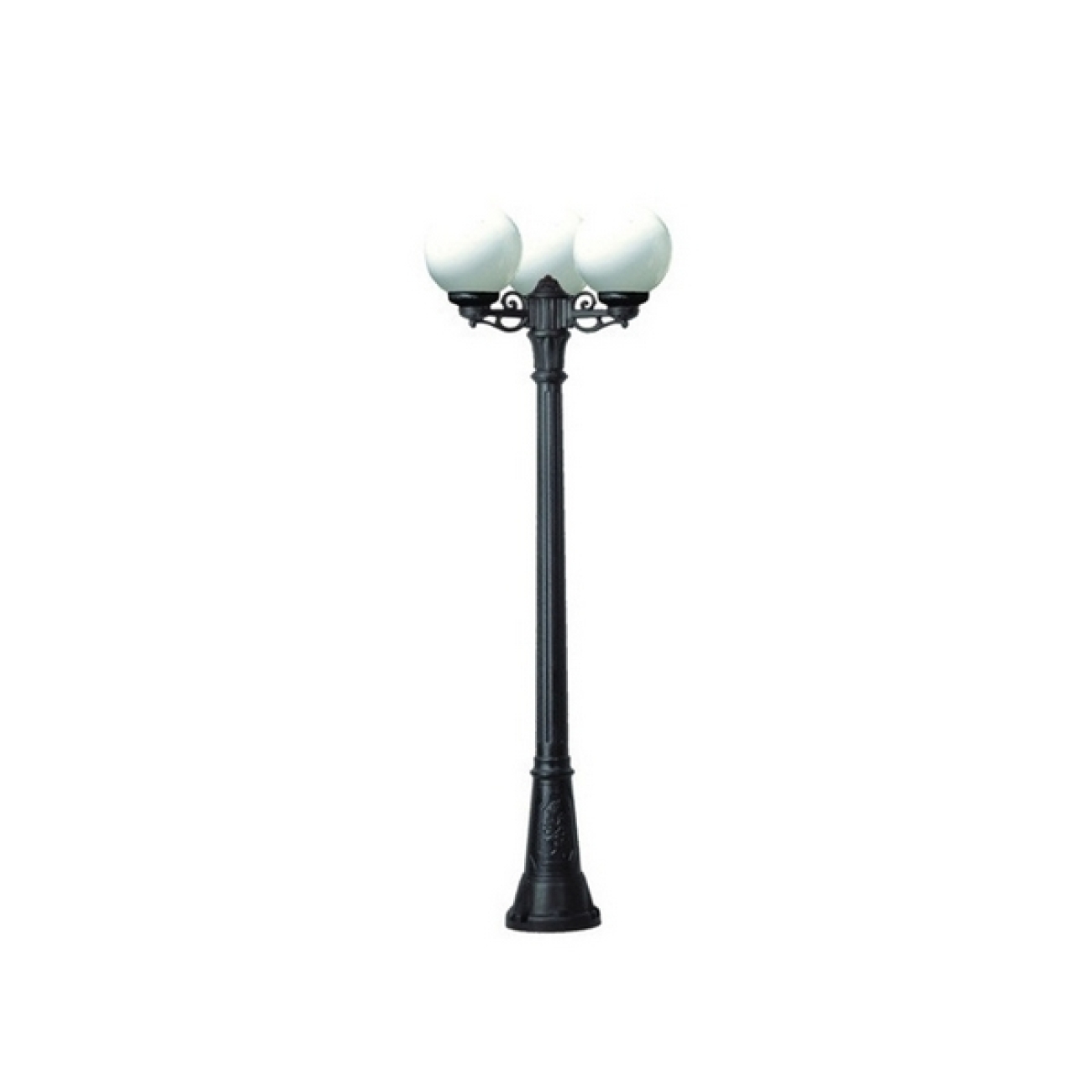 Наземный светильник IP55 уличный Fumagalli Artu BISSO/G250 3L. G25.158.S30.AYE27 в форме шара — фото 1