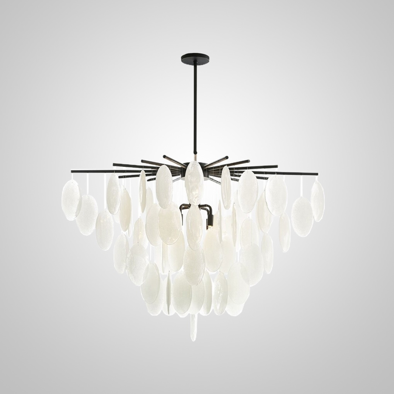 Потолочная люстра на штанге Ritta D68 Black By ImperiumLoft Ritta01 196784-23 — фото 2