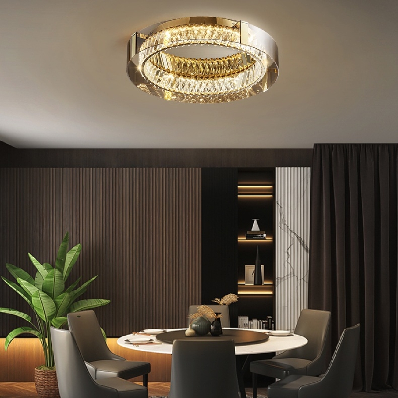 Протолочный светильник LED PERSEY D80 Amber Трех ImperiumLoft Persey01 (223746-23) — фото 7