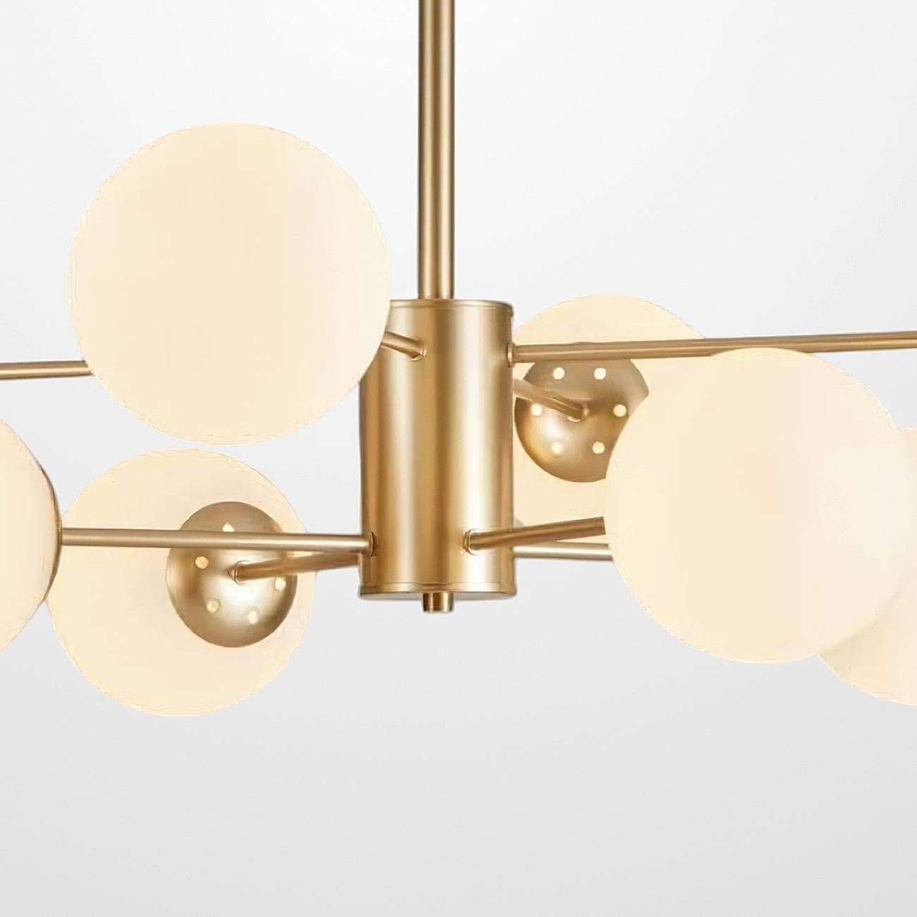 Потолочная люстра на штанге Roundi Brass L8 By ImperiumLoft Roundi01 305756-23 — фото 8