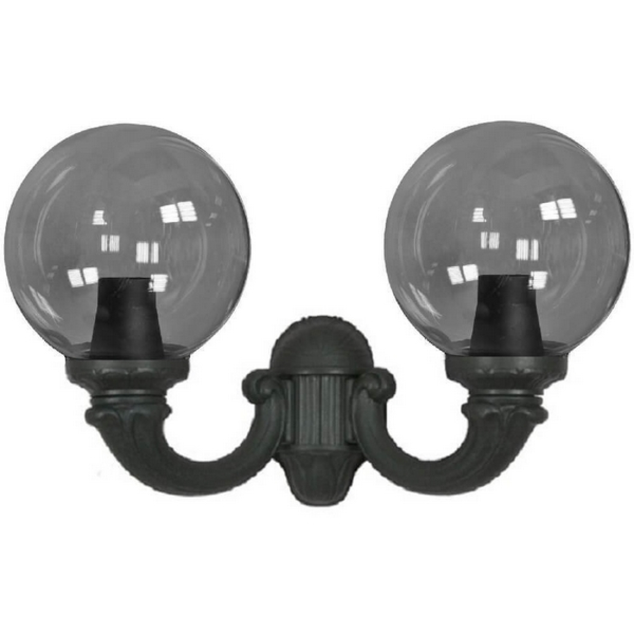 Настенный фонарь уличный IP55 Fumagalli Globe 300 G30.142.000.AZE27 шарики — фото 1