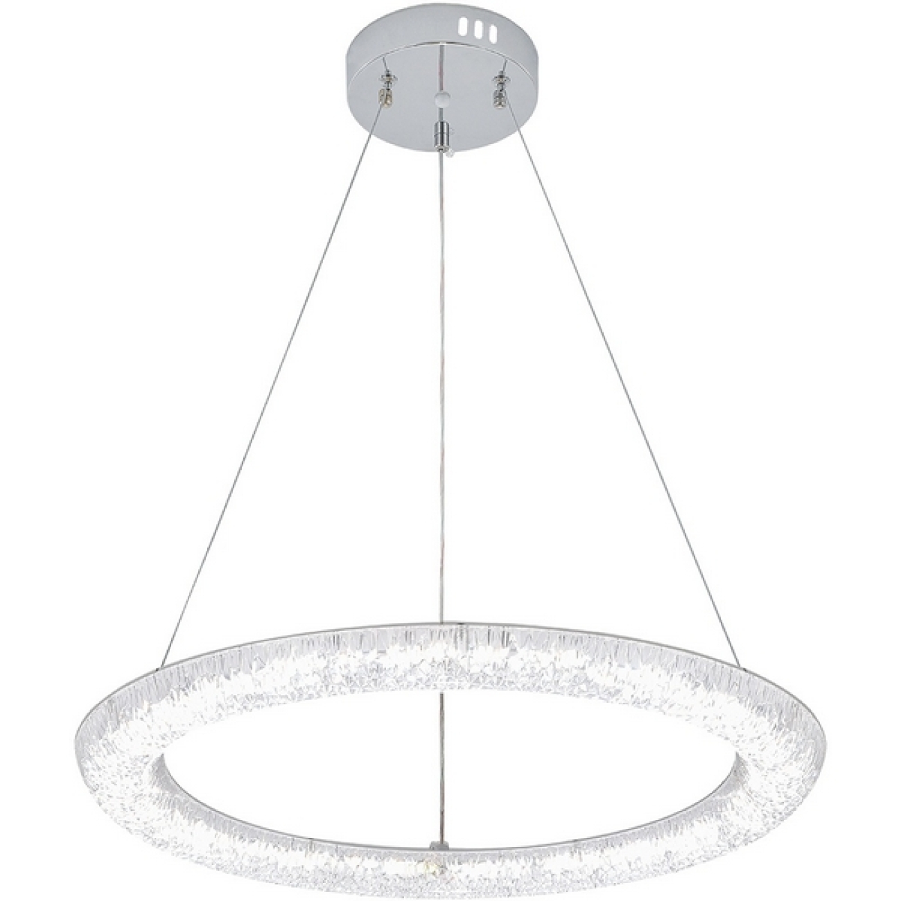 Подвесной светильник с пультом светодиодный в форме кольца Escada Horda 10293/1LED — фото 1