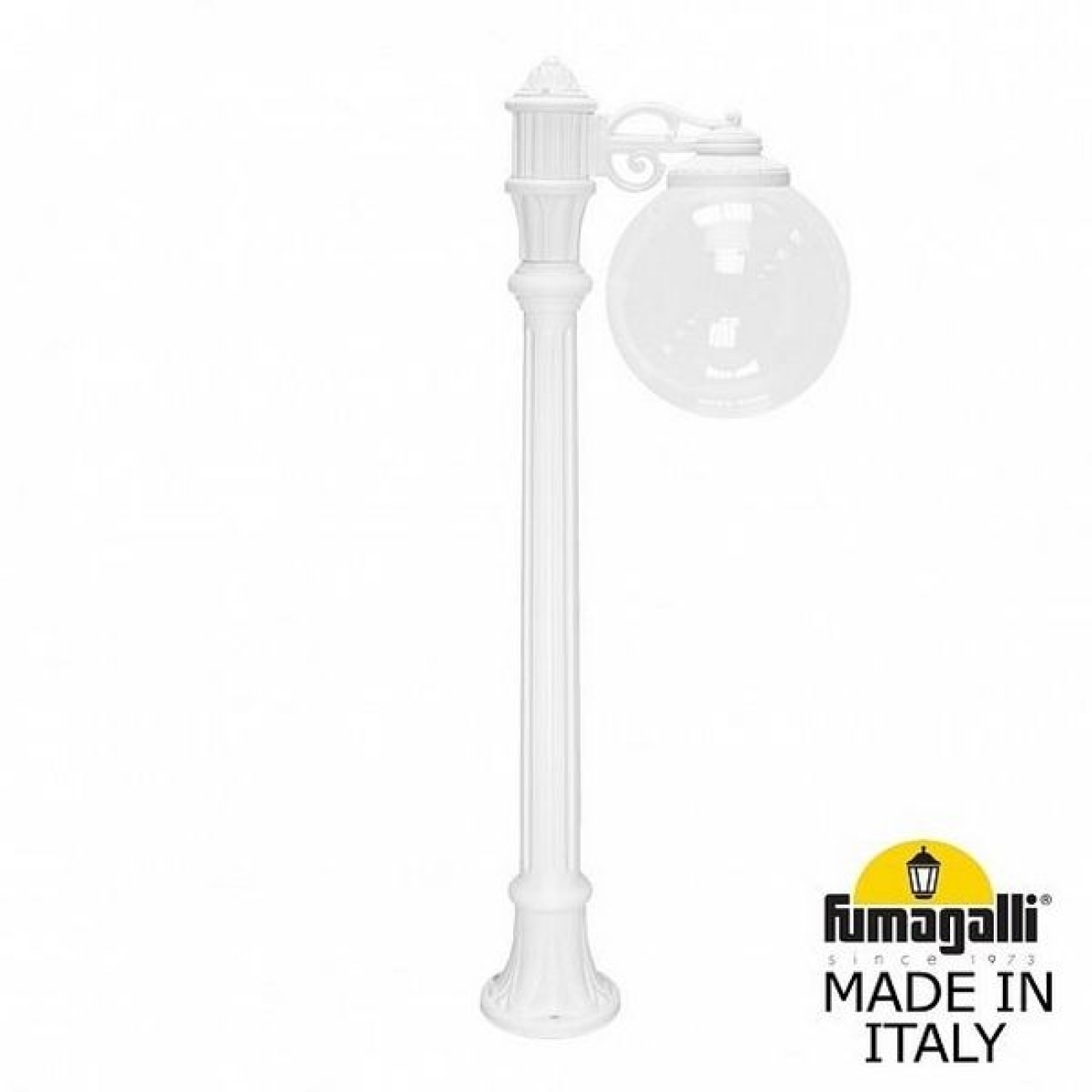 Наземный светильник IP55 уличный Fumagalli Aloe.R/Bisso/G300 1L. G30.163.S10.WXE27 в форме шара — фото 1
