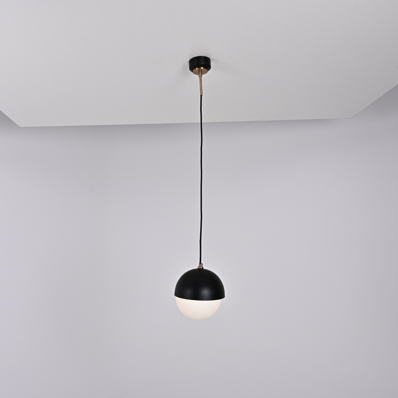 Потолочный светильник подвесной шириной 20 см Olve B By ImperiumLoft Olve_B_01 334018-26 в форме шара — фото 2