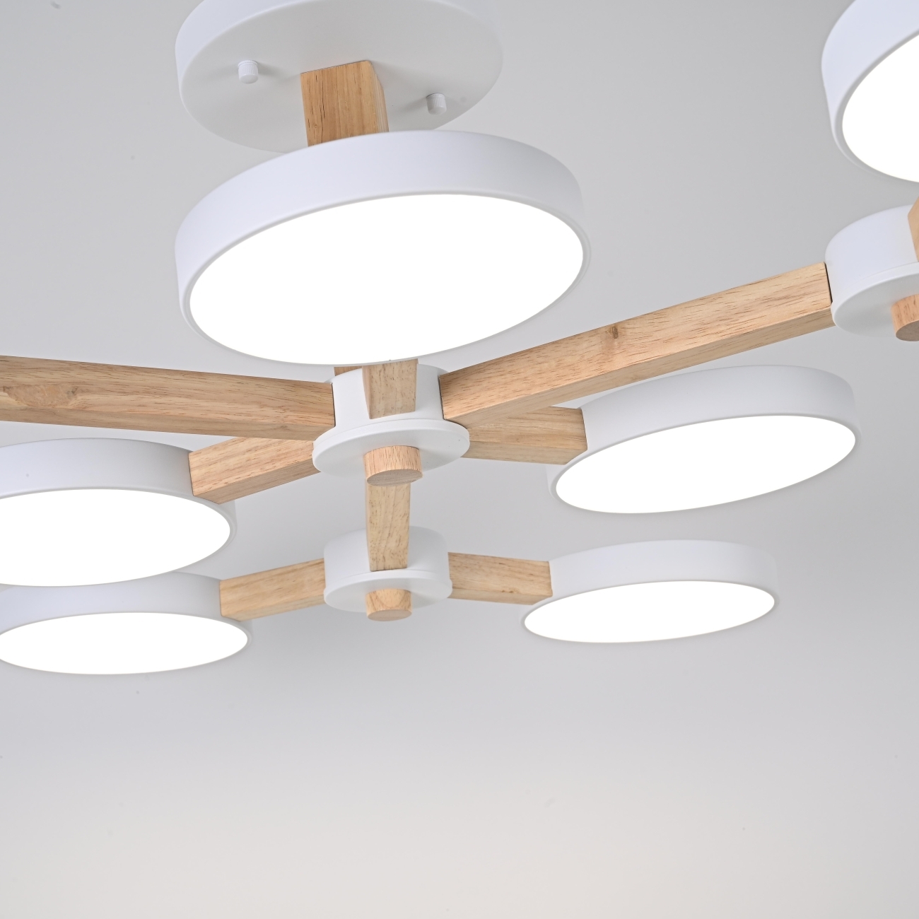 Потолочная люстра на штанге LED TURNA Белый ImperiumLoft Turna-X01 (178304-26, Умный дом, WiFi, голосовое управление) — фото 6