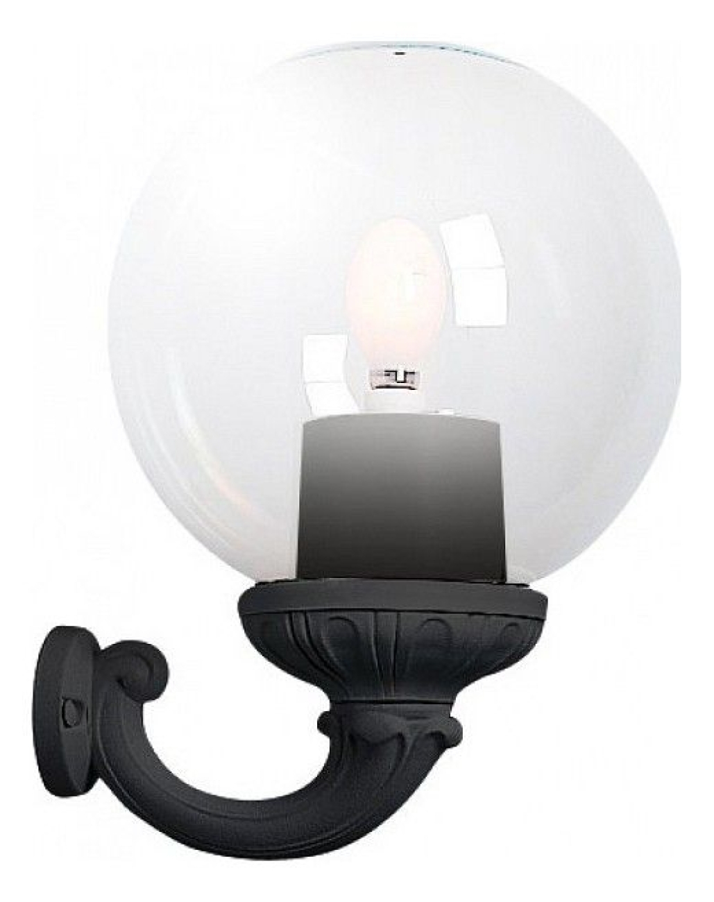 Настенный фонарь уличный IP55 в форме шара Fumagalli Globe 300 G30.132.000.AXE27 — фото 2