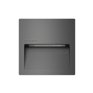 Светильник LTD-TRAIL-S115x115-4W Warm3000 (GR, 70 deg, 230V) (IP65 Металл) 029963
