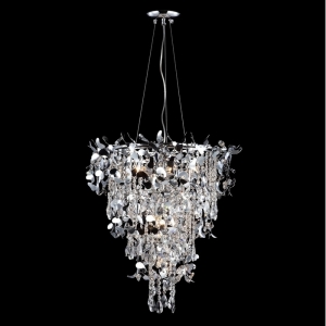 Подвесная люстра Crystal Lux ROMEO SP10 CHROME D600